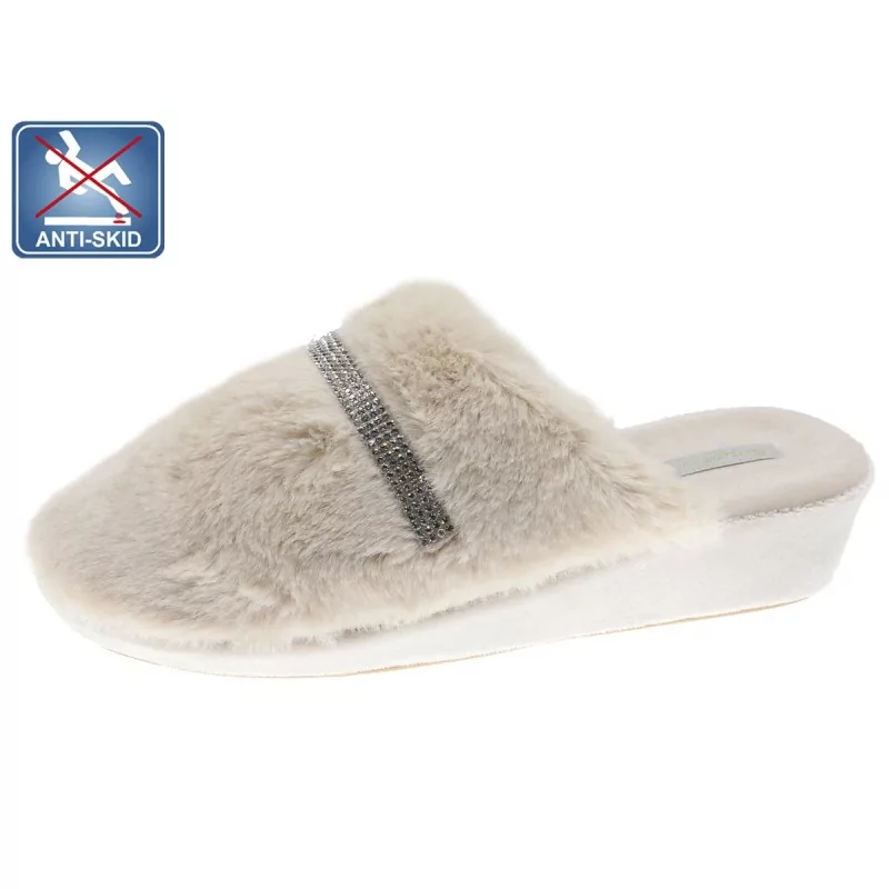 Chinelo Interior Com Cunha  Para Senhora